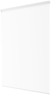 Halb-Kassetten Duschrollo 180x240 cm Modell Uni weiss Duschvorhang