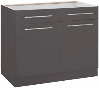 wiho Küchen Unterschrank Flexi2 Breite 100 cm