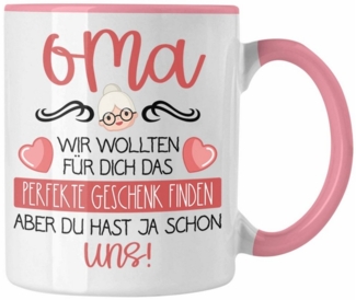 Trendation Tasse Trendation - Beste Oma Geschenk Tasse Geburtstagsgeschenk Enkel Gesche