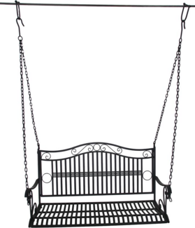 Hängebank CUMBAL: Stilvolle Outdoor-Eleganz aus robustem Eisen