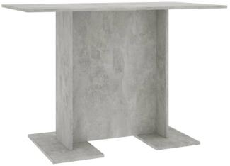 vidaXL Esstisch Betongrau 110x60x75 cm Holzwerkstoff 800247