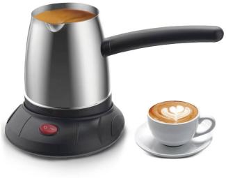 ibettertec Kaffeekanne Türkische Kaffeemaschine,Elektrische Kaffeekanne, (Elektrische Türkische Kaffeekanne,Waschbare Kaffeekanne), Für Mocca & Tee,Zuhause,Büro,Reisen