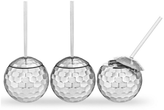 Mikamax Cocktailglas Discokugel Cocktailbecher im 3er Set
