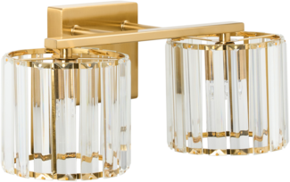 Wandlampe LOURIDO Metall Gold