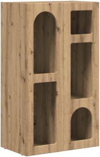 vidaXL Sideboard Artisan-Eiche 59 x 35 x 100,5 cm Holzwerkstoff 891343