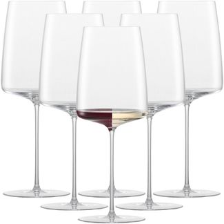 Zwiesel Glas SIMPLIFY Weinglas kraftvoll & würzig 6er Set