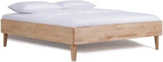 Dico Buche Massivholz Bettrahmen ohne Kopfteil Atlanta 321.00 gezapft Größe 140 x 220 cm