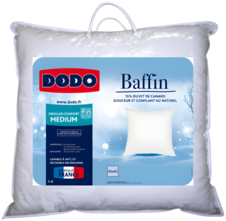 Kopfkissen - 65 x 65 cm - Natürliche Daunen - DODO von BAFFIN