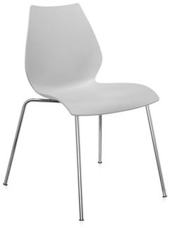 2er Set Kartell Maui Stuhl Polypropylen/Stahl