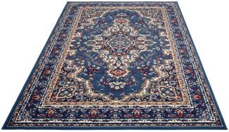 Home affaire Teppich Oriental, rechteckig, Höhe: 7 mm, Orient-Optik, mit Bordüre, Teppich, Kurzflor, Weich, Pflegeleicht