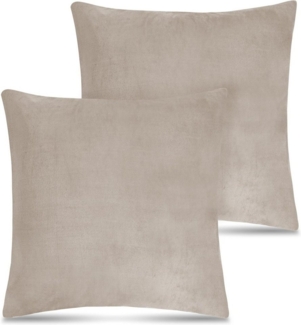 Aspero Kissenbezüge 2er Set Kissenbezüge inkl. Füllung Tamara, Couchkissen 45x45 cm mit extra weichem Cashmere Feeling