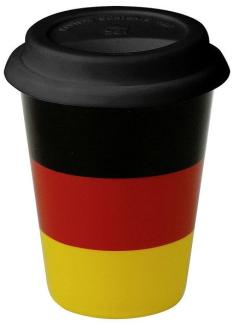 Coffee To Go Mug - Deutschland Flagge 380ml