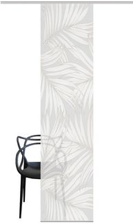 Vision S Schiebegardine PACEY Schiebegardine, halbtransparente, 260x60 cm, taupe, palmendruck (1 St), Paneelwagen, halbtransparent, 100% Polyester