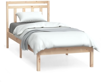 Massivholzbett 75x190 cm 2FT6 Small Single [3100549]