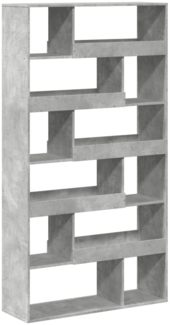 vidaXL Raumteiler Betongrau 100x33x187,5 cm Holzwerkstoff 3309504