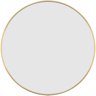 vidaXL Wandspiegel Golden Ø 50 cm Rund 348181