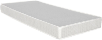Dmora Einzelmatratze Tedalda, Matratze aus expandiertem Polyurethan, vakuumverpackte Rollmatratze, 100 % Made in Italy, 80 x 190 x 18 cm