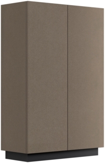 Sideboard Schuhschrank Alius-M 2 Türen Sand : Sand / Grafit