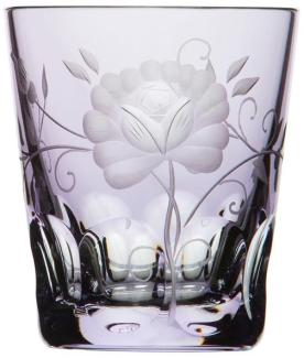 Becher Kristall Rose lavender (8,5cm)