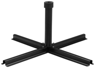 Sekey Plattenständer Sonnenschirmständer Kreuzständer für Mastdurchmesser Ø38 bis 48 mm