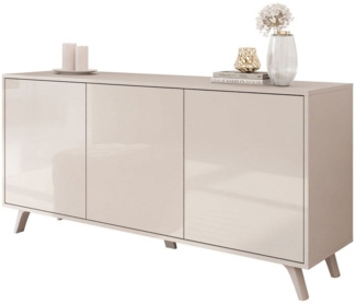 Lookway Kommode SANAYI in Kaschmir auf Kunststofffüßen