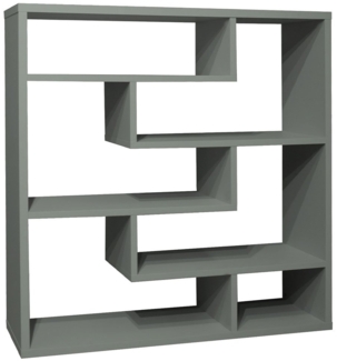 Raumteiler Tyler / Tetrix , Holzwerkstoff , Grün , 130 x 134 x 43 cm