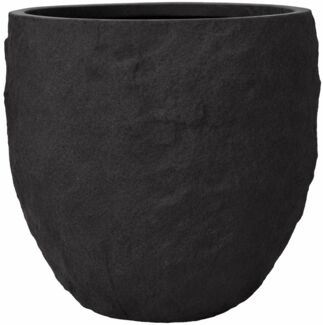 Pflanzgefäß The Rock Pflanzkasten Blumenkasten 53x50 cm Steinoptik Anthrazit