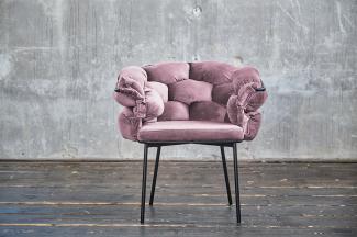 KAWOLA Esszimmerstuhl MONTY, Stuhl Designstuhl Velvet verschiedene Farben