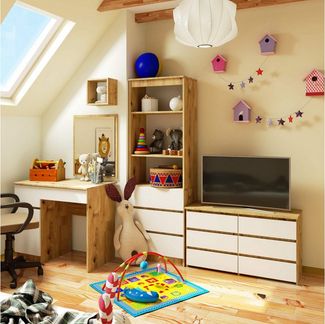 Raumhirsch Furniture Kommode Elegante Kommode - 6 Schubladen Sideboard - Modernes Möbel, (viele Farbvarianten - Maße: 100 x 57 x 35 cm) - Hochwertig & stabil