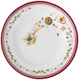 Villeroy & Boch Winter Bakery Delight Frühstücksteller Sternschnuppe ø 21,5 cm 6er Set- DS