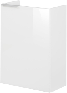 Fackelmann SBC KARA Waschbeckenunterschrank 45 cm, Weiß, rechts