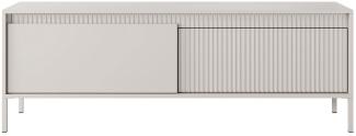 Furnix TV-Schrank Rebeca 153 cm Sideboard mit zwei Schränken Metallfüße 4 Farben Auswahl Push-to-Open, 153,5x53,4x39,5 cm, Blickfang in Ihrem Heim