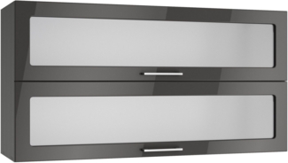 KOCHSTATION Klapphängeschrank KS-Milan Klapphängeschrank 110 cm, matte oder hochglänzende Fronten