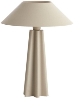 Light & Living Tischleuchte CUKAI, H 49 cm, Beige matt, Metall, ohne Leuchtmittel