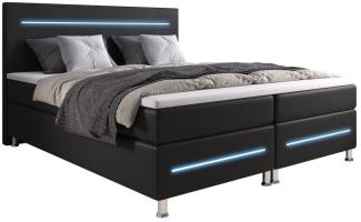 Boxspringbett Sejour mit LED 160x200 H3 Beige