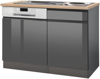 KOCHSTATION Spülenschrank KS-Virginia 110 cm breit, inklusive Einbauspüle