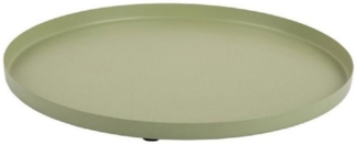 Present Time Tablett Tablett Dekotablett Tray Servir Tea Green (30cm)