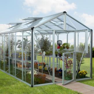 Vitavia Gewächshaus "Zeus 11900", aluminium eloxiert, 11,9 m²,3 mm ESG, 10 mm HKP
