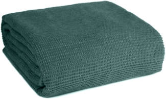 Wohndecke Sofadecke Decke Tagesdecke Design Natur Farben Amber türkis 180x220