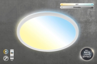 LED-Deckenleuchte, SLIM, LED/230V, 2700 - 6500K 18W, 2. 400 lm Ø 293, Ausl. 29