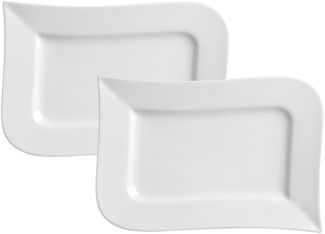 Ritzenhoff & Breker Melodie Servierplatte 26 x 17 cm 2er Set - DS