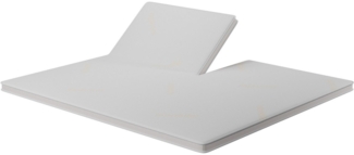 wonello, Topper wonello PremiumPLUS HR SPLIT Topper, 9 cm hoch, Kaltschaum, (druckentlastend & besonders atmungsaktiv), Luxus Matratzentopper für elektrische Boxspringbetten