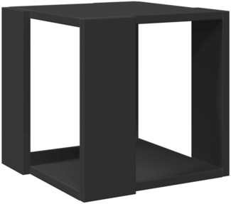 vidaXL Couchtisch Schwarz 32x32x30 cm Holzwerkstoff 848144