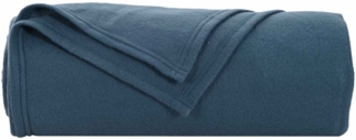 vidaXL Überwurfdecke Marineblau 270x240 cm Fleece 42017024