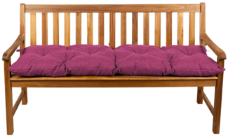 Gutekissen® Bankauflage Stuhlkissen Hollywoodschaukel Garten LS (110x60, Pink)