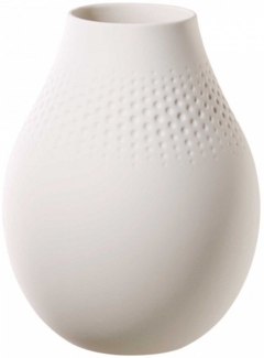Villeroy & Boch Manufacture Collier Vase Perle 20 cm blanc - DS
