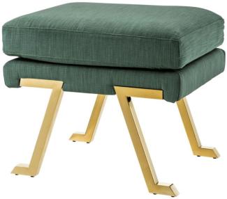 Casa Padrino Luxus Hotel Hocker 60 x 46 x H. 50 cm - Designer Sitzhocker