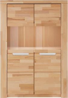 Home affaire Highboard Kolding, Breite 100 cm mit 2 Glastüren