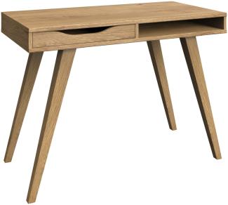 Schminktisch >DRESSERTABLE< (BxHxT: 101x75x50 cm) in PLANKENEICHE NACHBILDUNG