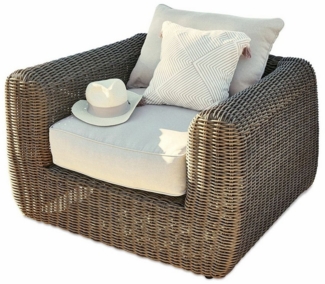 Mirabeau Gartensessel Sessel Bogdanne braun/creme